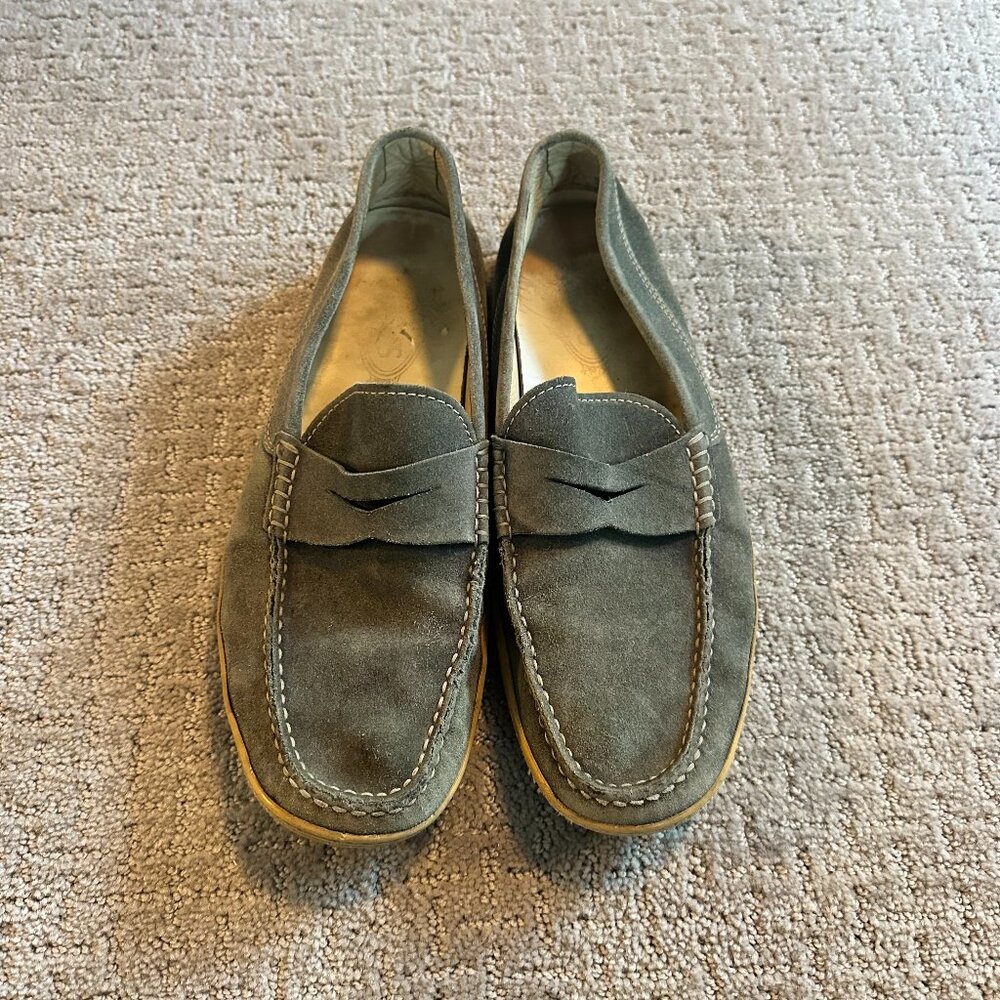 Tod's Suede Loafers, 9.5
